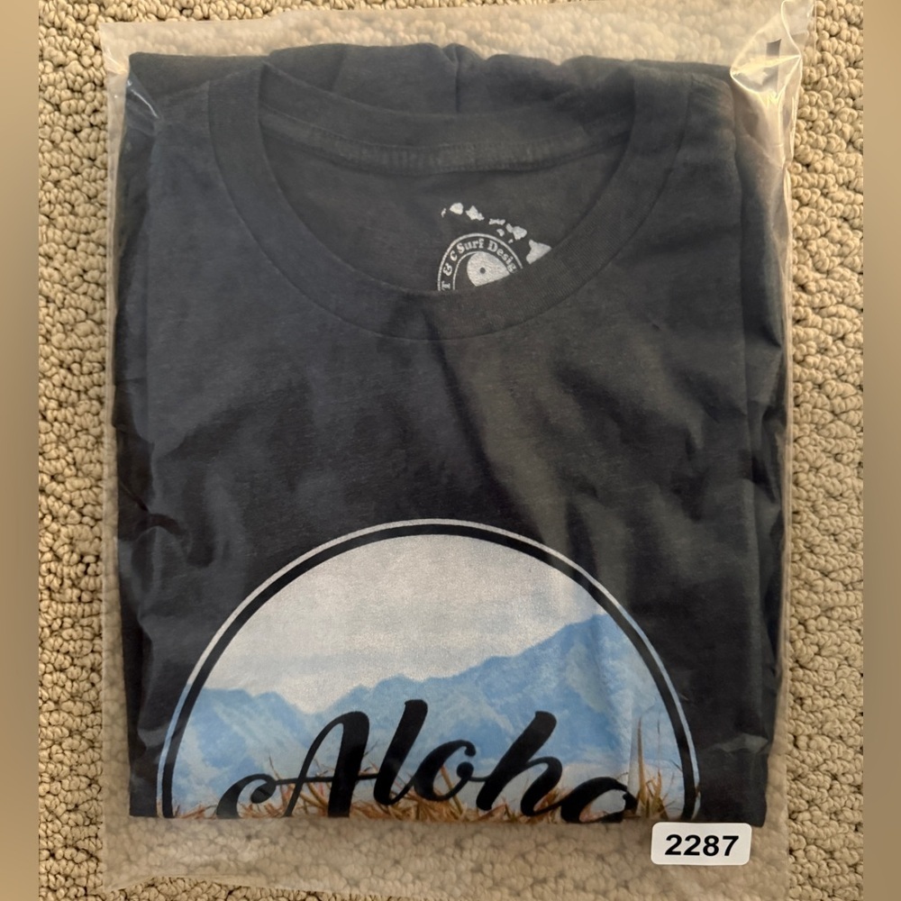 T&C Surf Designs Hawaii Aloha Pineapple Fields Tee Shirt Men L Large - Picture 5 of 6